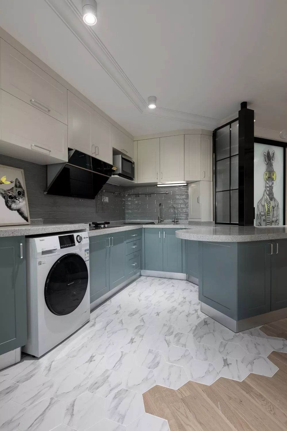 橱柜配色显高级的颜色,新中式厨房橱柜用啥颜色好看大气