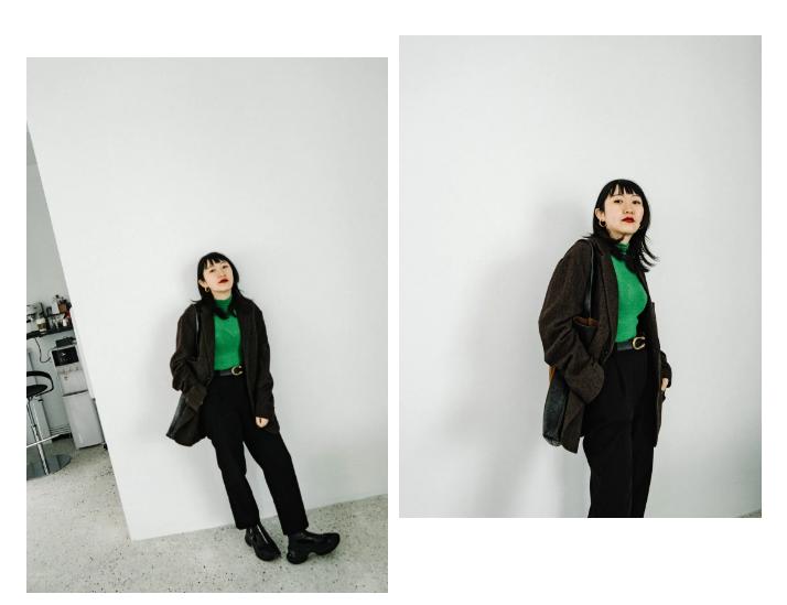 理想春季口罩穿搭,出门必备单品口罩日常