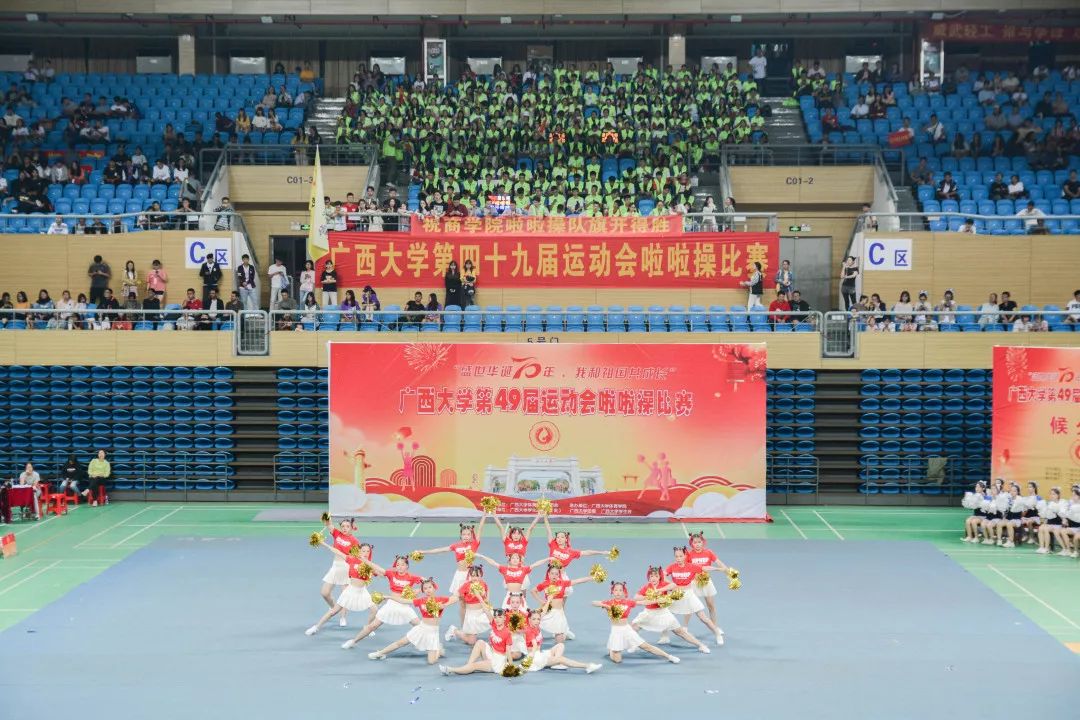 广西大学啦啦操舞蹈,广西大学啦啦操比赛