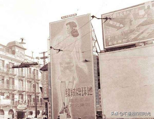 30年代上海的广告照片,回忆90年代街头广告