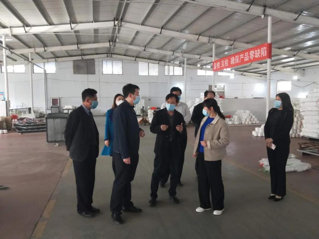 邯郸市市委书记到邯山区视察,市委统战部来伟