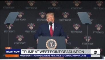 西点军校演讲特朗普,西点军校美国上将励志演讲