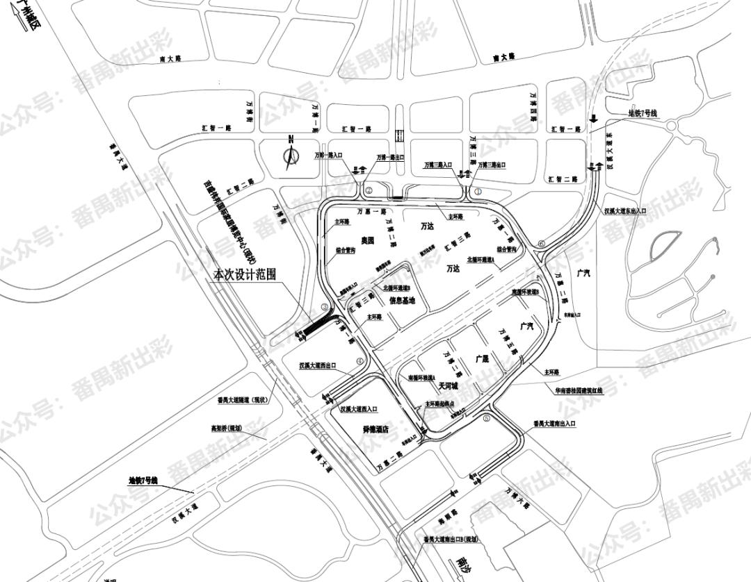 万博商务区控制性规划,万博商务区建设