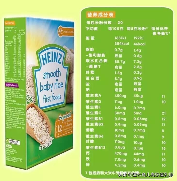 婴儿米粉怎么选牌子的最好,婴儿米粉测评婴儿米粉十大排行榜