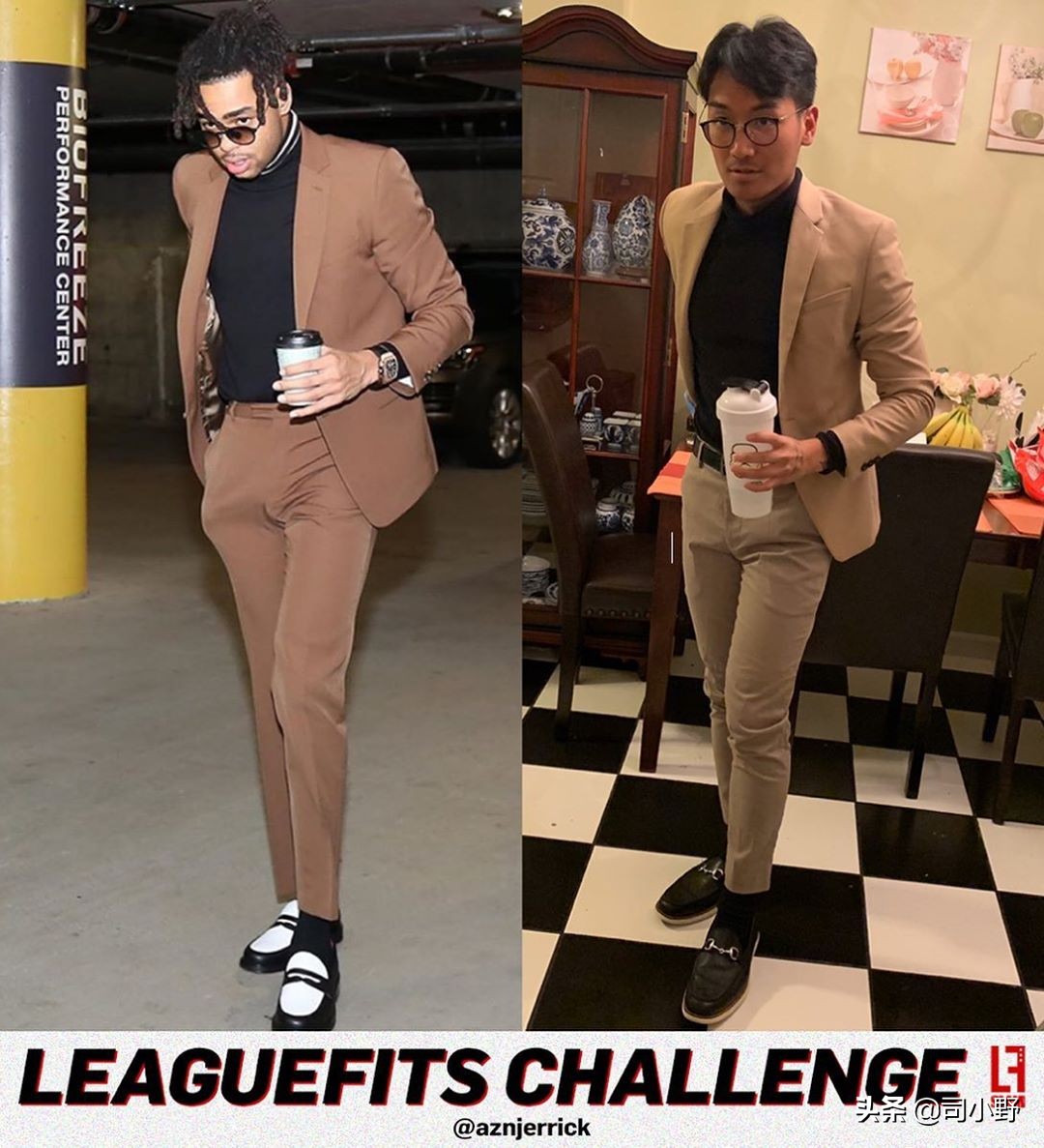 nba球星模仿秀,nba球星入场潮装模仿