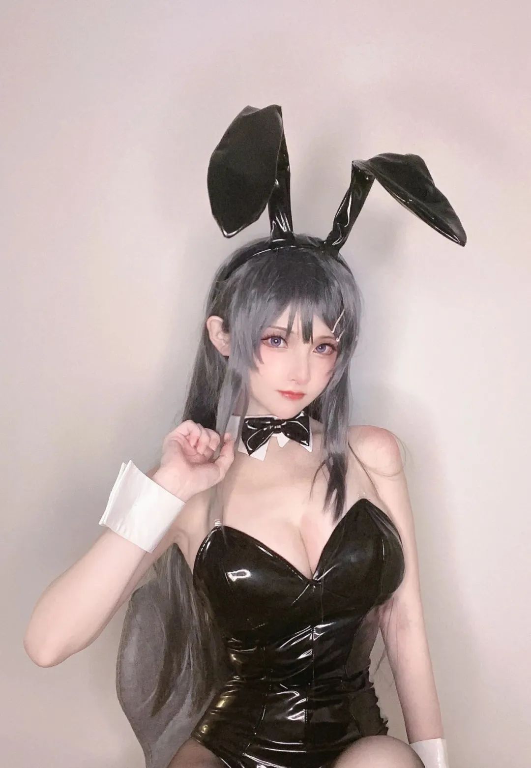 魔王cosplay兔女郎樱岛*衣麻**！青春热狗王校长不会梦到鸽王学姐？