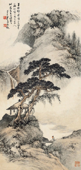 郑午昌花鸟,丝鬓散人郑午昌百幅绘画作品赏析