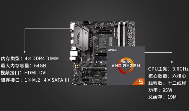 2套6000左右六核独显主机配置：双平台游戏设计全能型配置任选