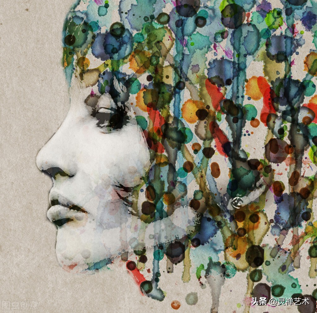 世界灵性维度的艺术，是一个高维思想与另一个高维思想的和鸣