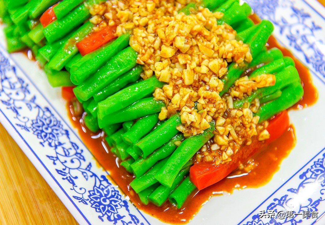 厨师长分享豆角炒肉丝的做法,大厨师长做的猪肉豆角馅的做法