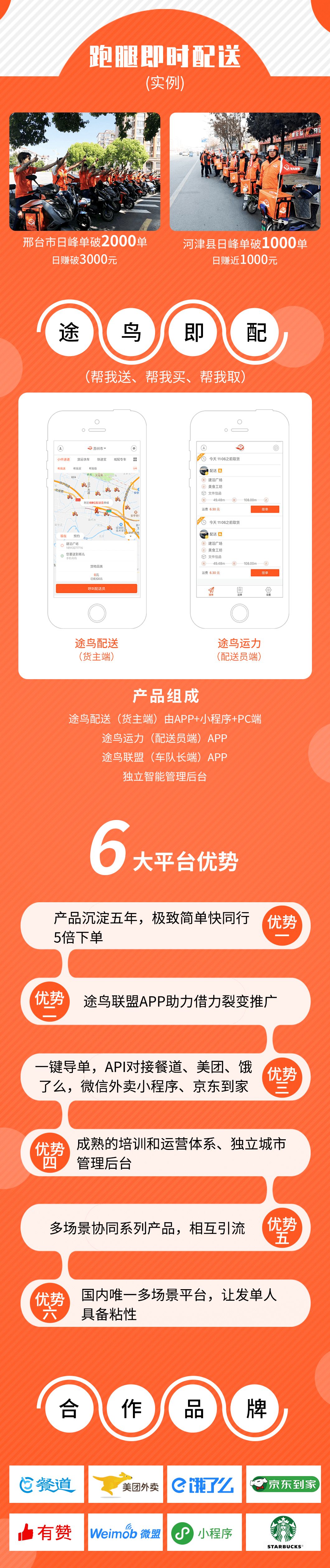 途鸟,途鸟配送加盟