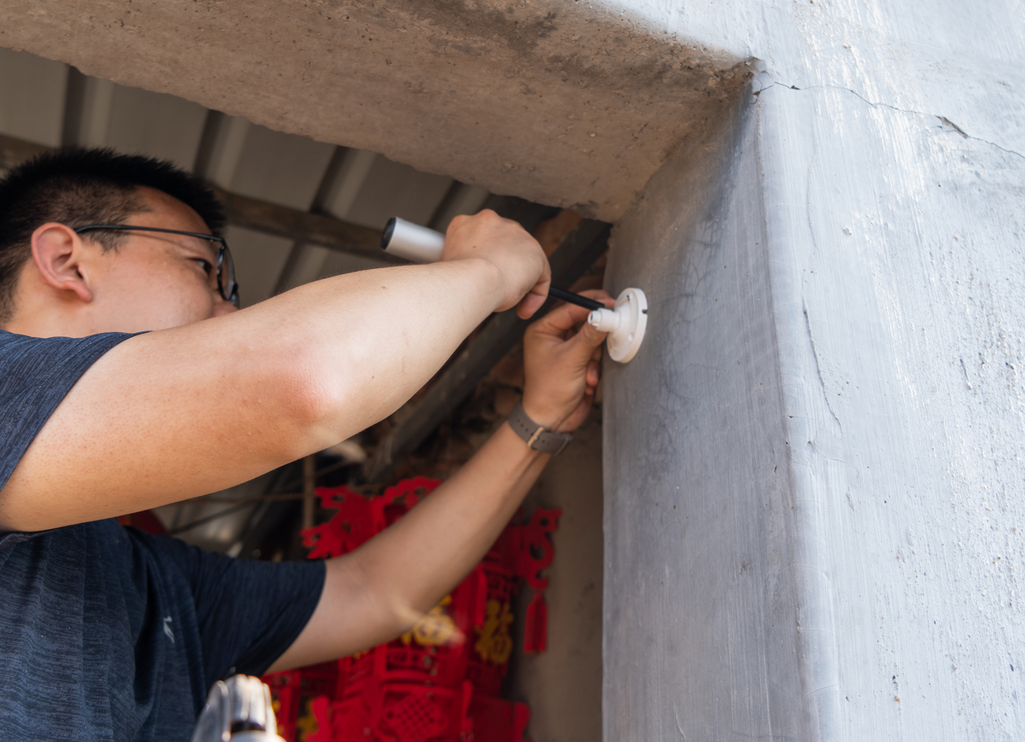 别墅360监控摄像头,创米小白n4户外摄像头拆解