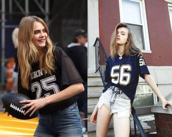 最新穿搭风格复古球衣,夏季穿搭球衣推荐