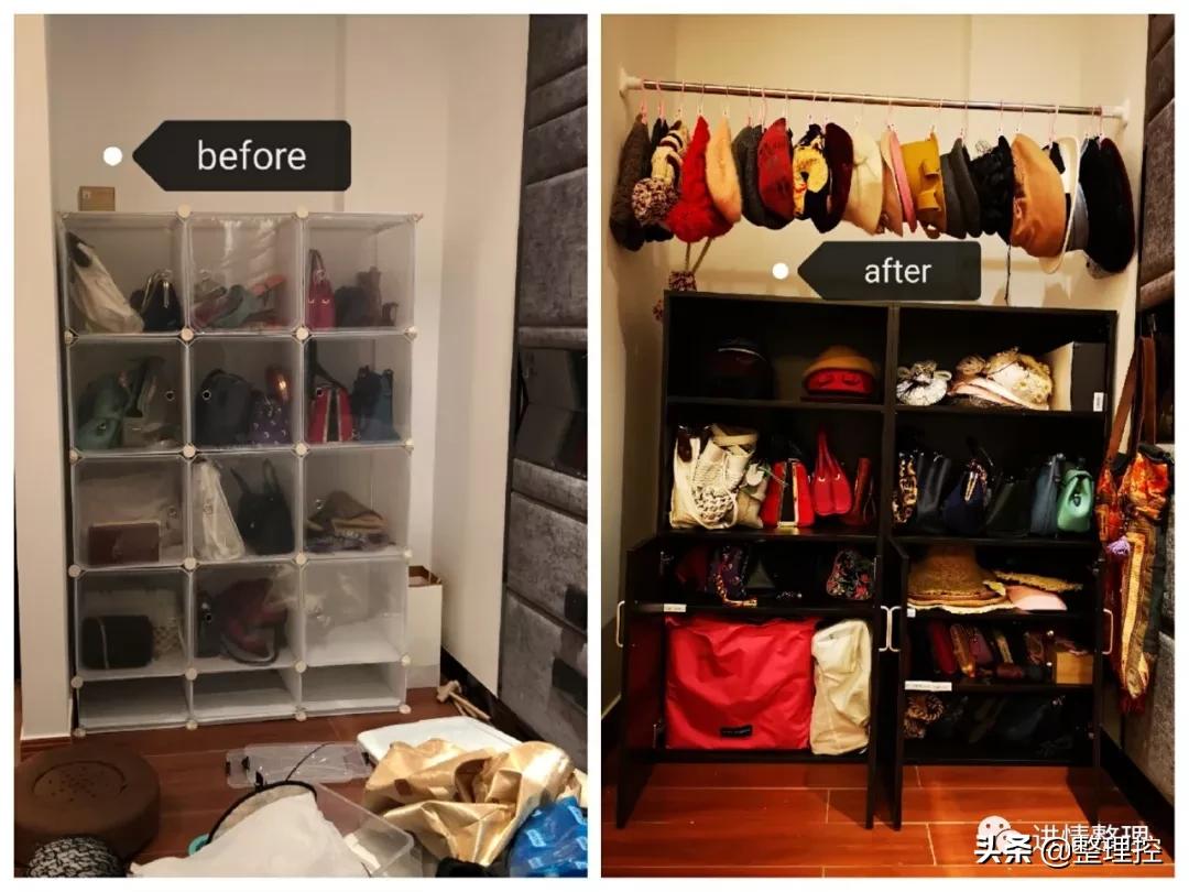 帽子围巾包包收纳方法,带帽子运动衣收纳法