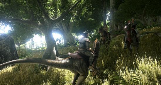 沙盒游戏方舟生存进化,方舟生存进化给恐龙做房子