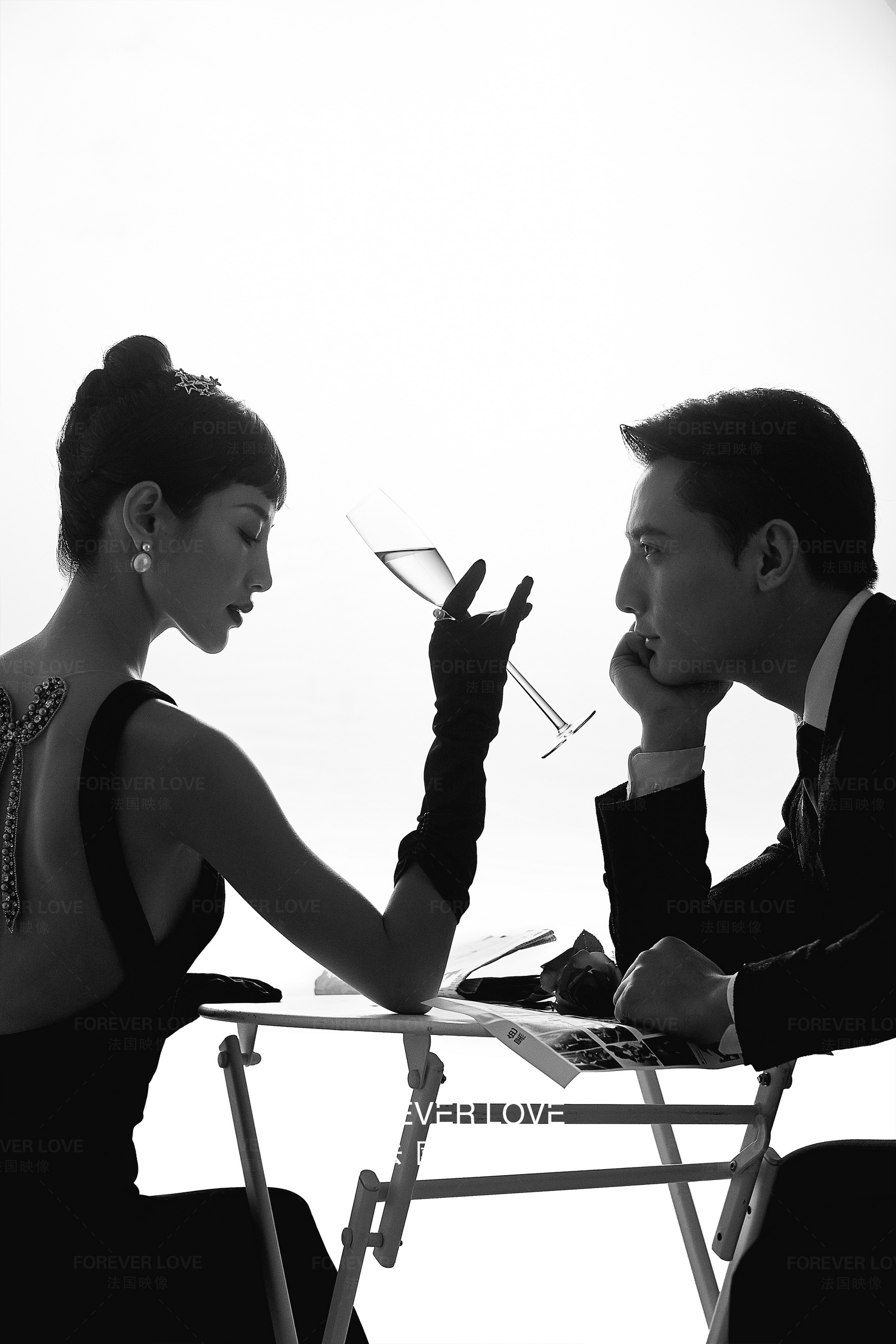 法式文艺浪漫复古风格婚纱照,法式复古风婚纱照和大气轻奢风