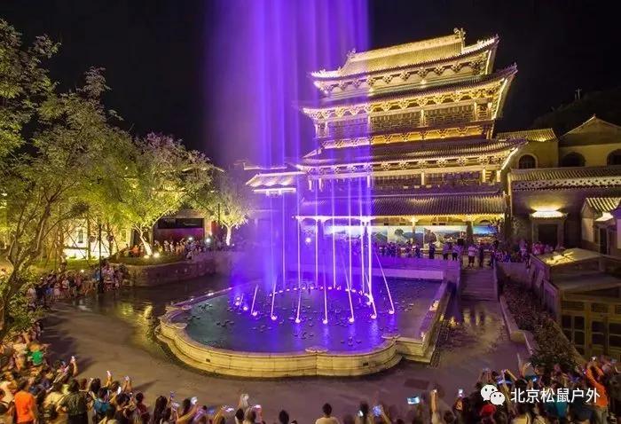 古北水镇北方风情小镇,古北水镇春季美景