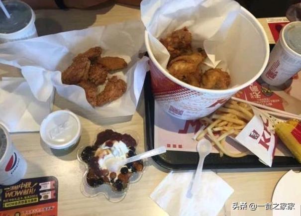 肯德基全家桶出现白纸,肯德基全家桶有一张纸