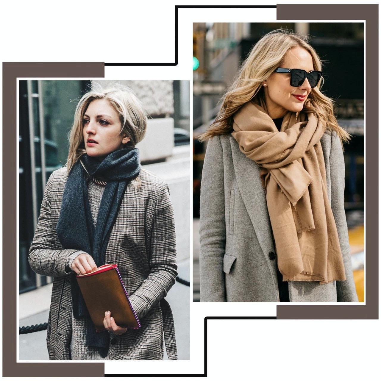 围巾怎么系更时髦,围巾怎么戴好看又好穿