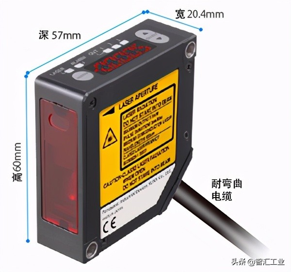 松下激光位移传感器怎么调试,济南松下位移传感器报价