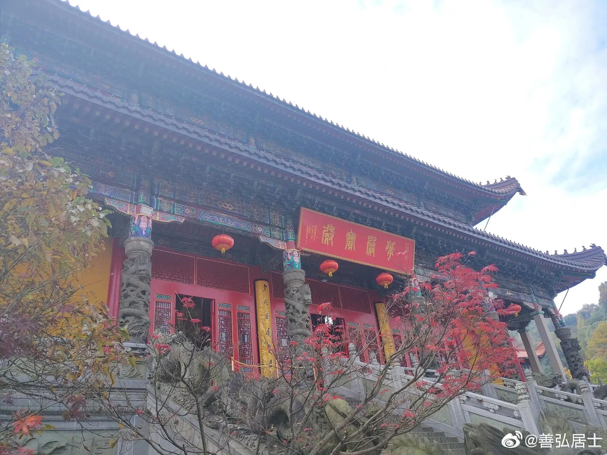 九华山风景图片高清美图,九华山拍照写真