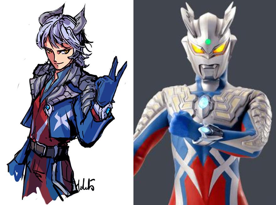 赛罗奥特曼无限形态vs极恶贝利亚,赛罗奥特曼拟人化