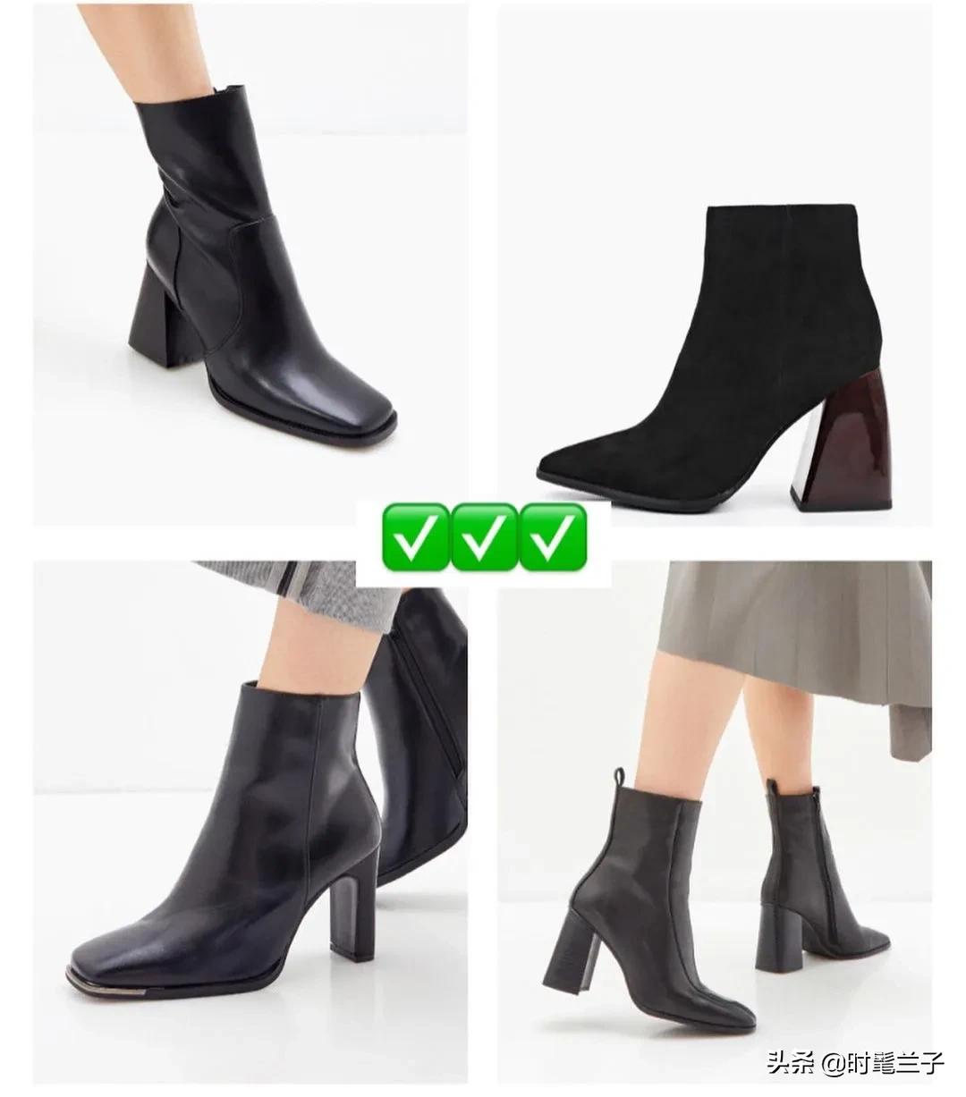 哪种短靴显腿细显脚小,什么短靴不显老