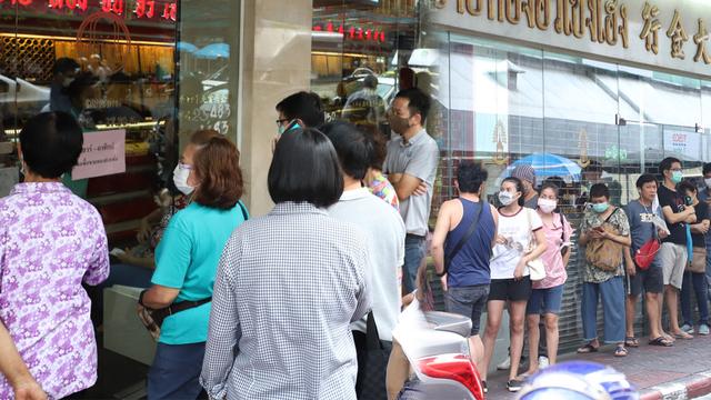 泰国疫情期间去超市囤物资,疫情期间泰国出售黄金