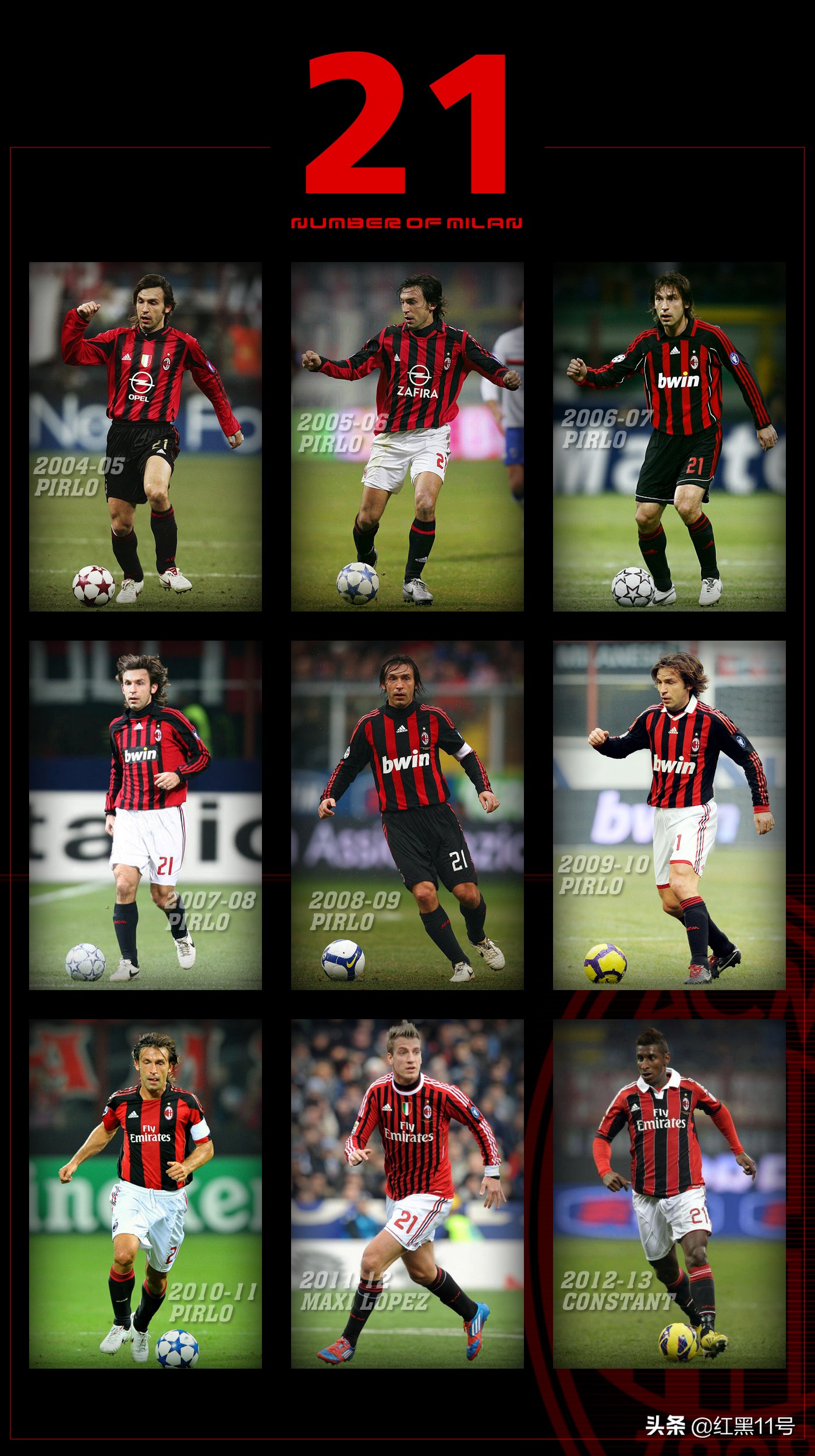 有上帝也有过客，2021年看看米兰有哪些21号球员
