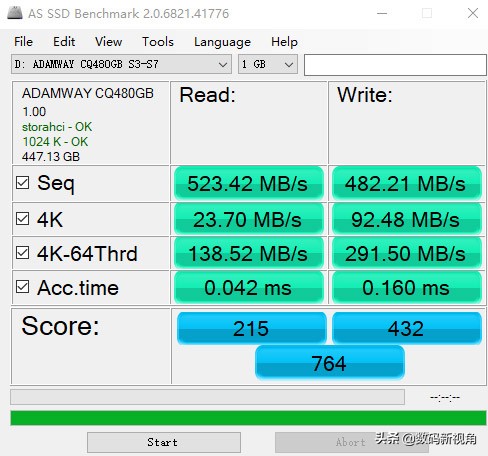 威钰？什么鬼牌子？我在线下淘的SATASSD，用起来还不错