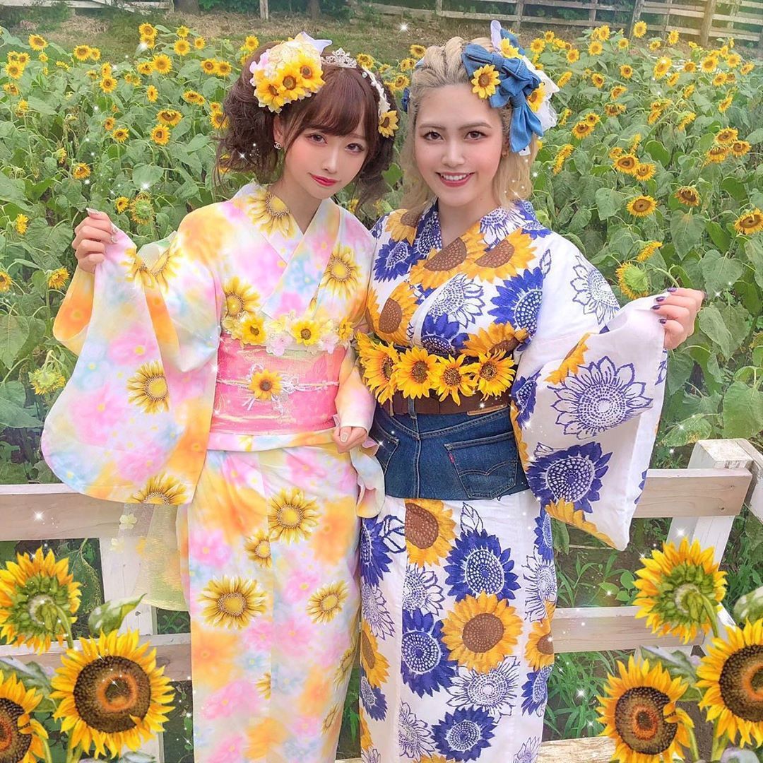 适合少女的浴衣 (夏日可爱浴衣)