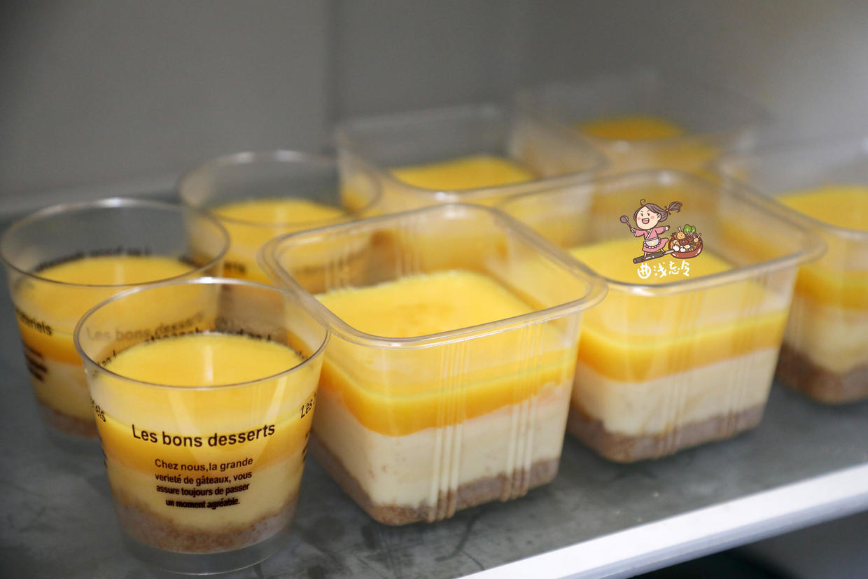 慕斯芒果蛋糕的制作原料和做法,自制芒果慕斯蛋糕盒