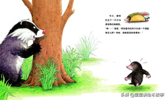 绘本故事獾的美餐教案,绘本故事獾的美餐开头素材