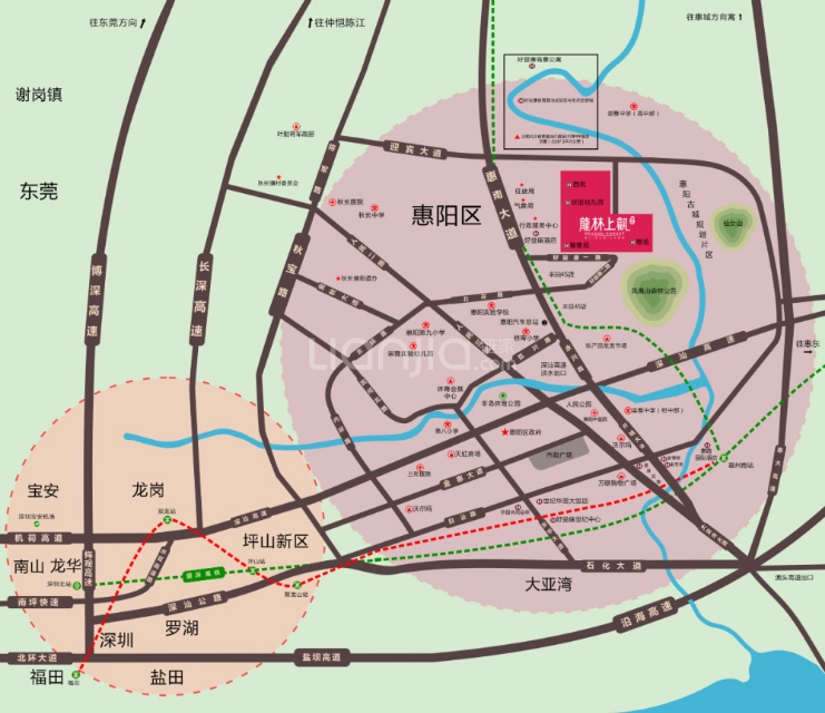 龙林上观最新房价,惠州市上观国际楼盘