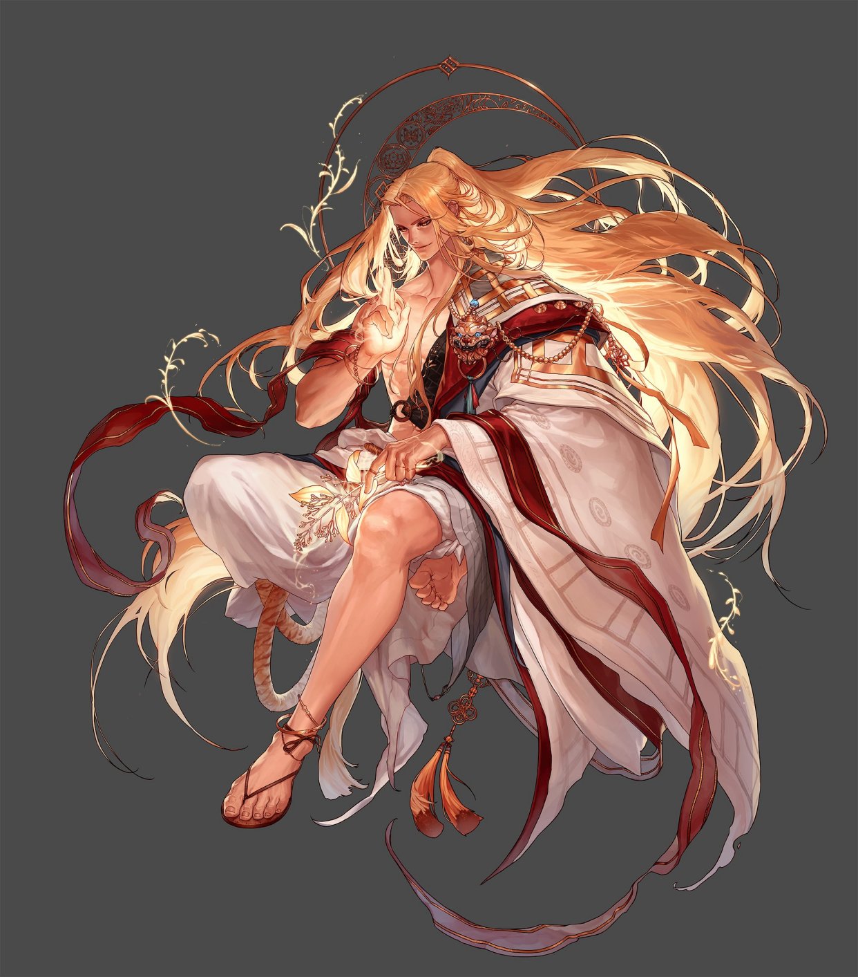 dnf男格斗三觉技能演示,dnf男格斗三觉