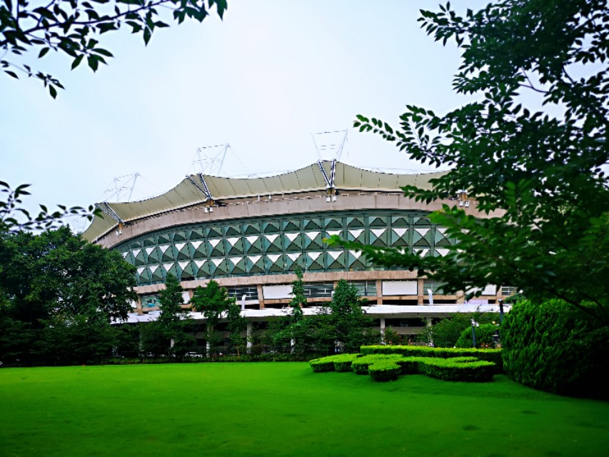 雨天的虹口公园,魔都虹口公园