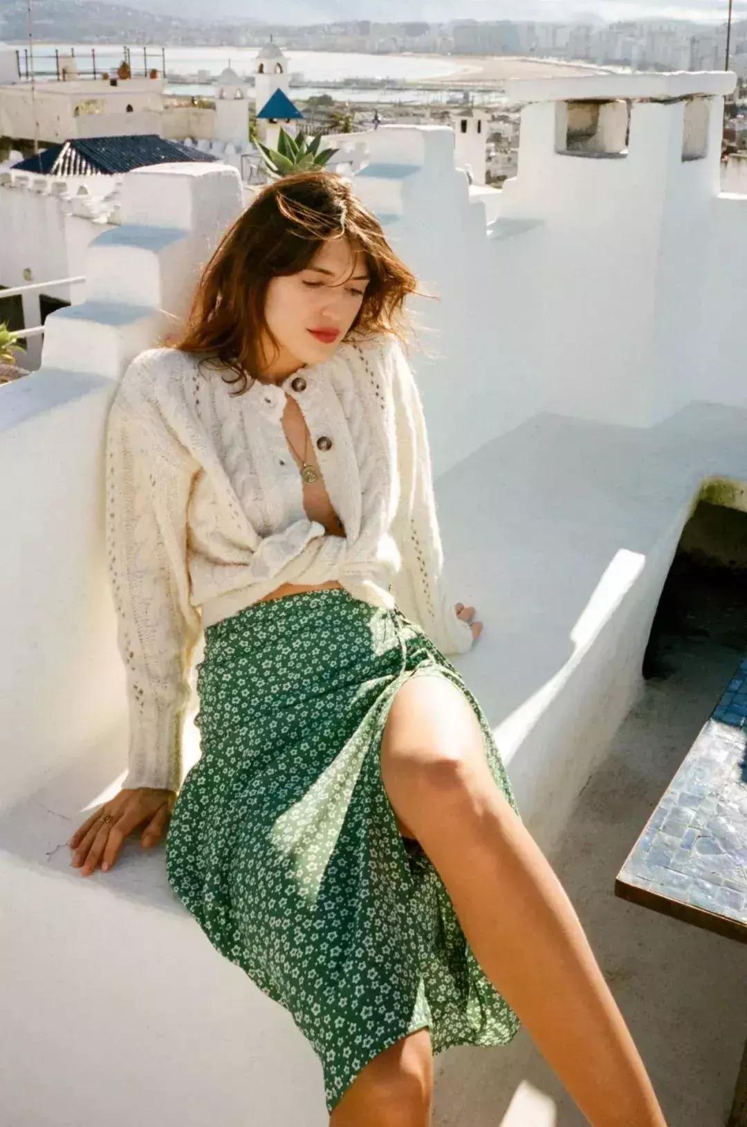 法式chic套装,frenchchic条纹