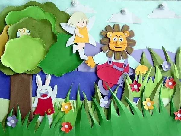 幼儿园墙面环创风格小清新,幼儿园环创可爱墙面布置简单大气