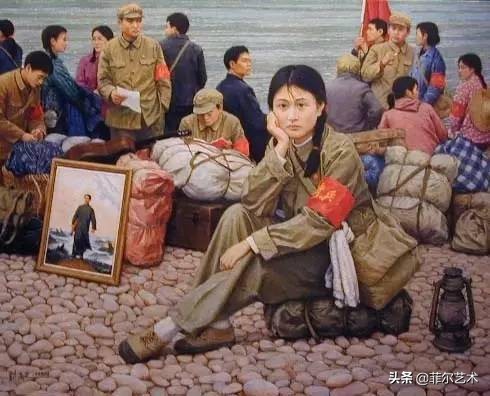 诗中有画的油画作品,油画人物写实油画