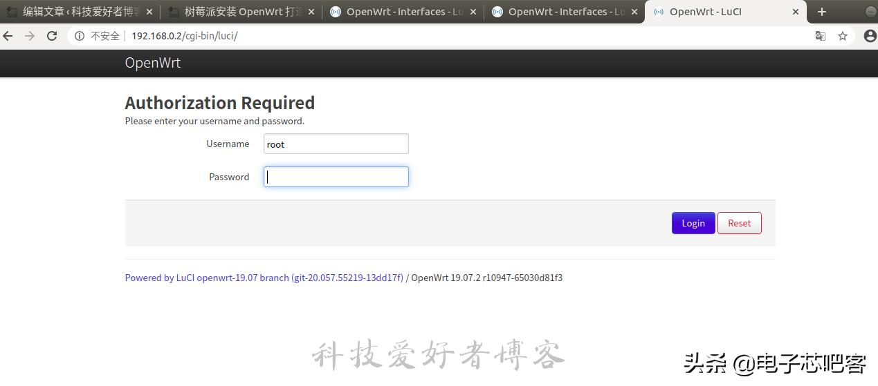 树莓派4b刷openwrt设置拨号上网,树莓派刷openwrt无线路由器