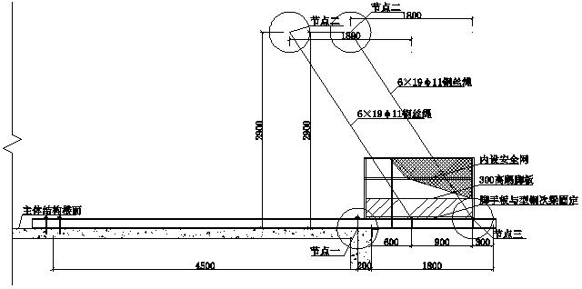 人货电梯基础施工专项方案,施工升降机安装在地库顶板方案