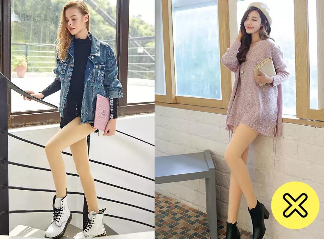 光腿神器为什么打败黑色打底裤,光腿神器打褶子