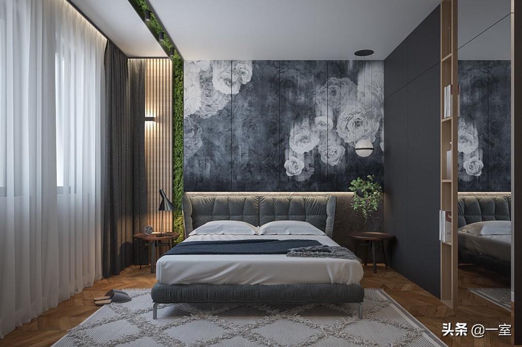 3.3米背景墙设计,客厅背景墙设计简约款