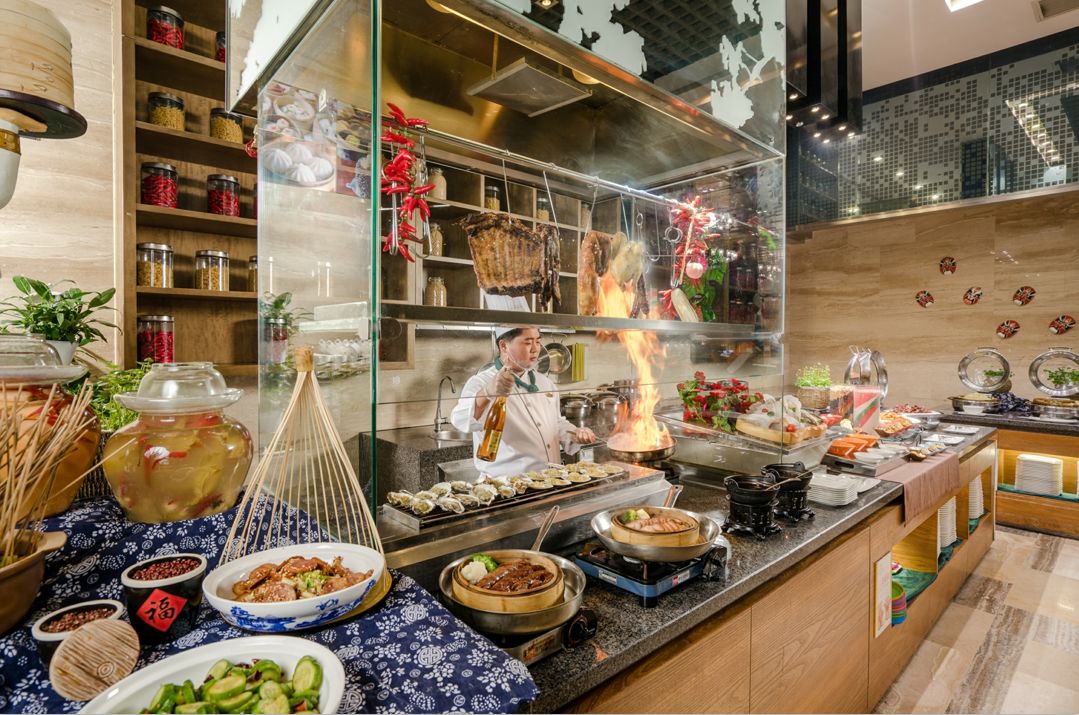 温江费尔顿凯莱酒店自助餐,费尔顿自助菜品