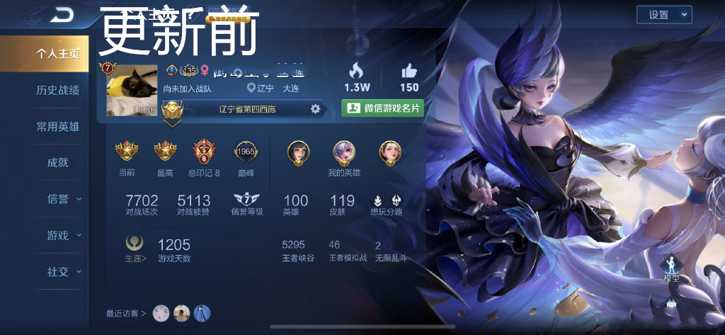 王者荣耀设置隐私场次,王者荣耀排位场次隐私怎么开