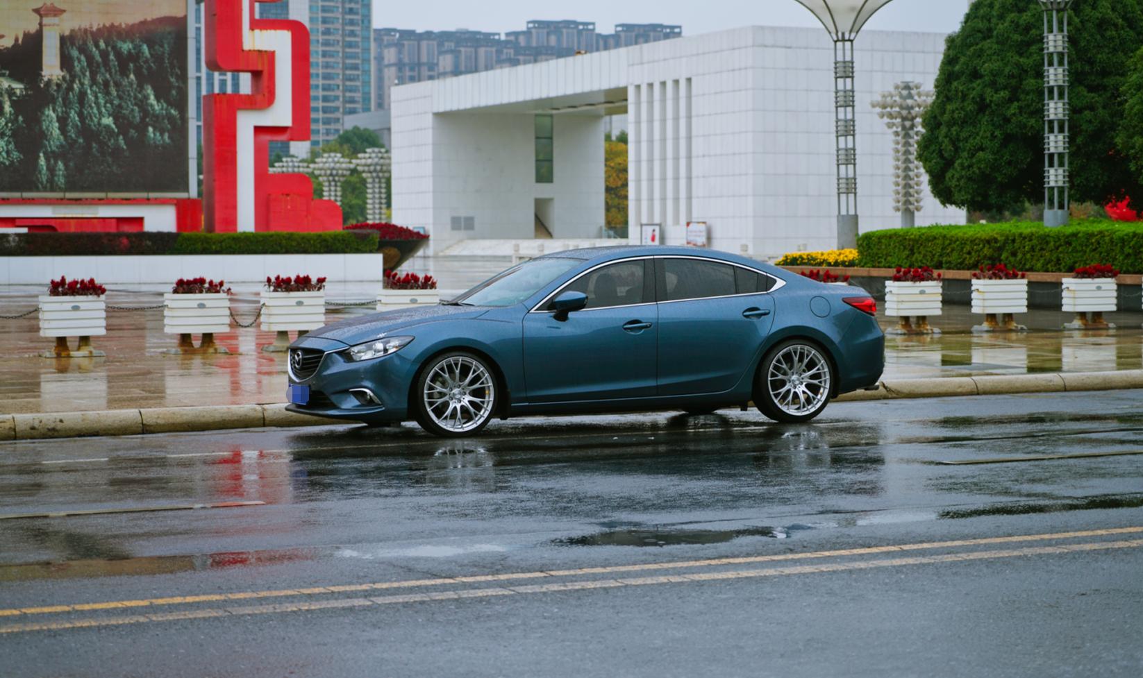 马自达阿特兹改装airbft气动避震,15年马自达阿特兹改装大包围