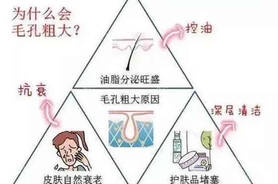 毛孔粗大原因及如何改善,突然毛孔粗大是什么原因