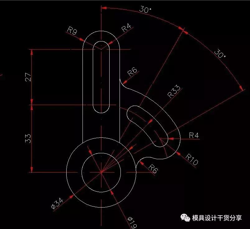 cad自学16个练习图,cad新手练习45张基础图室内设计