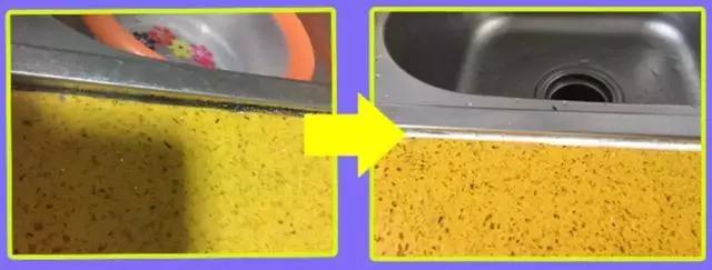 洗菜池台面缝隙发霉,洗碗池旁边发霉变黑小妙招