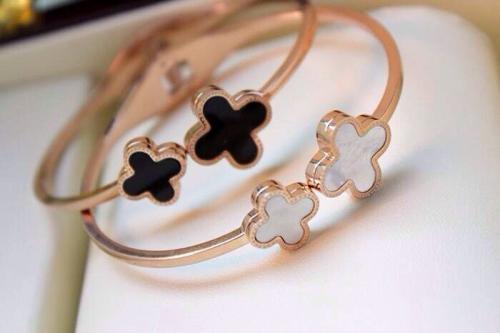 全套梵克雅宝四叶草高端珠宝,梵克雅宝彩色宝石